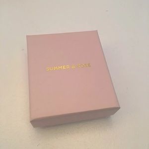 Summer rose dangling earrings